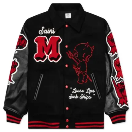 black saint michael jacket