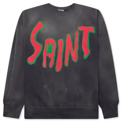 Black Saint Michael MX6 Crewneck Sweater