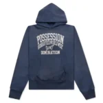 Navy Saint Michael Possession Hoodie