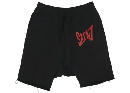 Black Saint Michael Logo Sweatshort