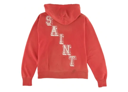 Red Saint Mxxxxxx Angel of Death Hoodie