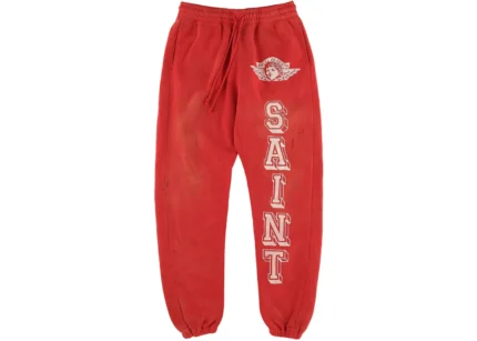 Red Saint Mxxxxxx Angel of Death Sweatpants