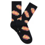 Black Saint Michael POW Socks