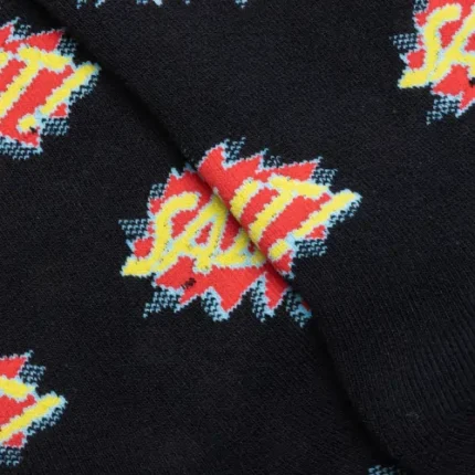 Black Saint Michael POW Socks