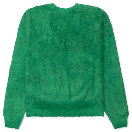 Green Saint Michael Saint Knit Crewneck