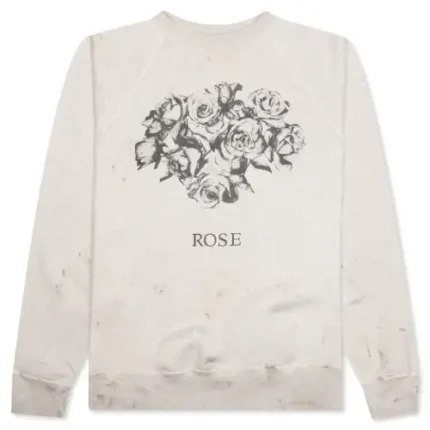 Grey Saint Michael Rose Crewneck