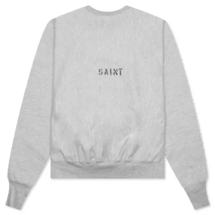 Grey Saint Michael STM Crew Sweater