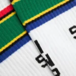 White Saint Michael South Africa Socks