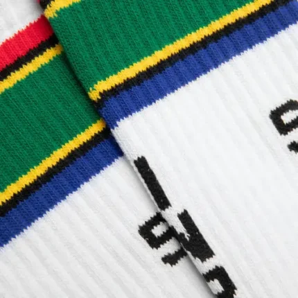 White Saint Michael South Africa Socks