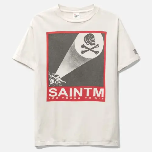 White Saint Michael X Neighborhood Eternal Tee