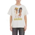 White Saint Michael Holy and Virts S/S T-shirt