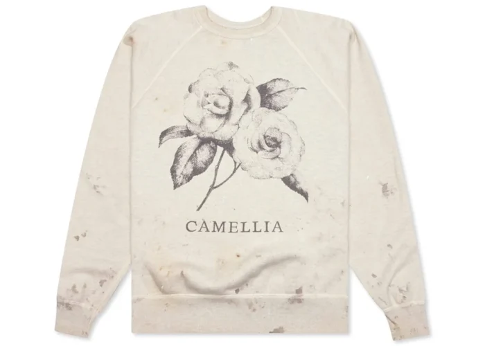 Grey Saint Michael Camellia Raglan Sweatshirt