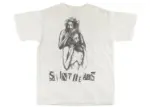 White Saint Michael x Denim Tears Grace of God Tee