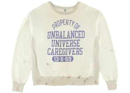 White Saint Mxxxxxx College Sweatshirt