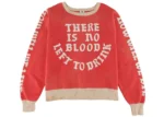 Red Saint Mxxxxxx No Blood Left Sweatshirt