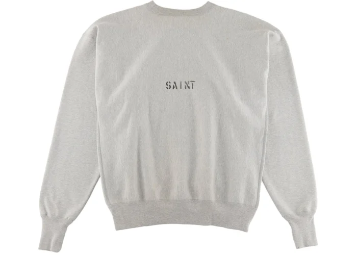 Grey Saint Mxxxxxx STM Crewneck Sweatshirt