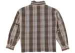 Grey/Red Saint Mxxxxxx x Shermer Academy Flannel Shirt