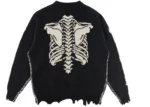 Black Saint Mxxxxxx x VLONE Bone Knit Sweater