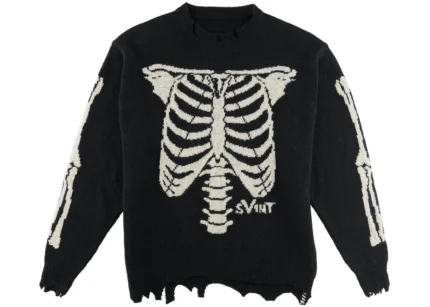 Black Saint Mxxxxxx x VLONE Bone Knit Sweater