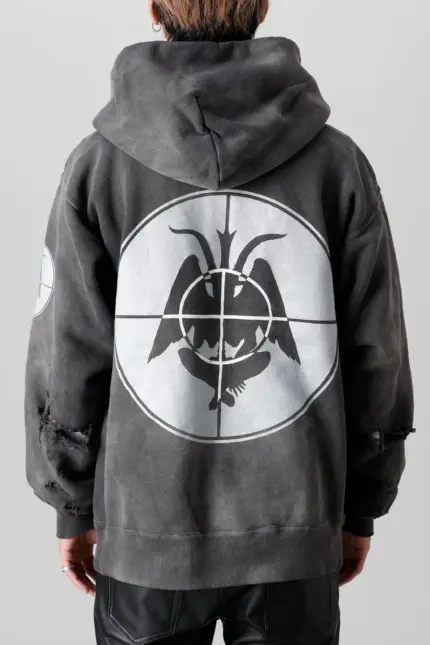 Saint michael hoodie focus